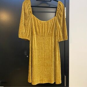 NWOT BB DAKOTA By Steven Madden velvet mini dress